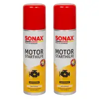 SONAX 312100 Motor Starthilfe Starpilot Starthilfespray Starterspray 2x 250ml