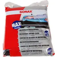 SONAX Microfaser Trockentuch Microfasertrockentuch 1 St&uuml;ck 80x50cm 450800