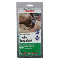 SONAX Clean&Drive Turbo Innen Tuch Autopflege Reiniger Microfaser-Tuch 413000