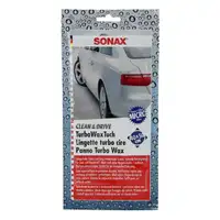 SONAX Autopolitur Lackpolitur TURBOWAX CLEAN & DRIVE Micorfaser Tuch 414000