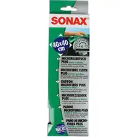 SONAX Microfaser Tuch PLUS Innen und Scheibe 1 St&uuml;ck Reinigung 416500