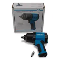 SW-STAHL Druckluft-Schlagschrauber 1/2" 1450Nm Doppelhammer-Schlagwerk 2,1 kg