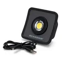 SCANGRIP 03.6010 NOVA MINI Kompakter Flutlichtstrahler mit Smart Grip 1000 Lumen