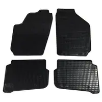 SCH&Ouml;NEK Gummimatten Fu&szlig;matten SEAT Ibiza 3 SKODA Fabia 1 VW Fox Polo (9N) 4-teilig