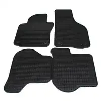 SCH&Ouml;NEK Gummimatten f&uuml;r SEAT LEON SKODA OCTAVIA VW GOLF 5 6 JETTA SCIROCCO 4-tlg