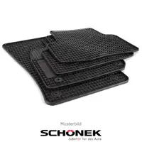 SCH&Ouml;NEK Gummimatten Fu&szlig;matten VW Caddy 3 Touran (1T1 1T2 1T3) 4-teilig