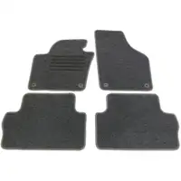 Veloursmatten Textilmatten Fu&szlig;matten 4-tlg f&uuml;r SEAT ALHAMBRA 5-Sitzer ab 06.2010