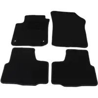 Veloursmatten Textilmatten Fu&szlig;matten Automatten 4-tlg f&uuml;r SEAT Mii (KF1) ab 2011