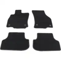 Veloursmatten Textilmatten Fu&szlig;matten f&uuml;r SEAT LEON / SC / ST (5F) 4-tlg