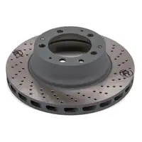 SEBRO Bremsscheiben f&uuml;r PORSCHE 911 3.3 Turbo + 3.3 SC Turbo 300-330 PS hinten