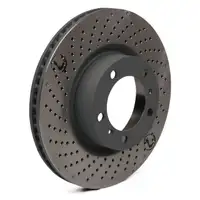 SEBRO Bremsscheiben + TEXTAR Bel&auml;ge PORSCHE 911 (997) 3.6 Carrera 4 345 PS vorne