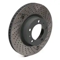 SEBRO Bremsscheiben + TEXTAR Bel&auml;ge PORSCHE 911 (997) 3.6 Carrera 4 345 PS vorne