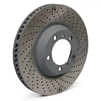 SEBRO Bremsscheiben TEXTAR Bel&auml;ge PORSCHE 911 996 3.6 GT3 / GT2 ab 01.2004 vorne