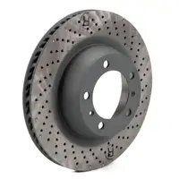 SEBRO Bremsscheiben Satz f&uuml;r PORSCHE 911 (991) 3.0 Carrera + 3.4 Carrera hinten