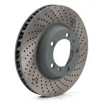 SEBRO Bremsscheiben + TEXTAR Bel&auml;ge PORSCHE 718 Boxster Cayman (982) 2.5 S vorne