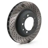 SEBRO Bremsscheiben f&uuml;r PORSCHE 911 (993) 3.8 Carrera 4/RS + Turbo 4/GT2 hinten