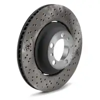 SEBRO Bremsscheiben + TEXTAR Bel&auml;ge + Wako PORSCHE 991 3.0 Carrera GTS hinten