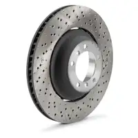 SEBRO Bremsscheiben Satz PORSCHE Cayman 981 3.8 GT4 385 PS hinten