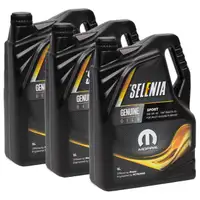 PETRONAS SELENIA Motor&ouml;l &Ouml;l SPORT 5W40 5W-40 f&uuml;r Fiat 9.55535-Z2 - 15L 15 Liter