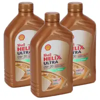 SHELL Motor&ouml;l &Ouml;l HELIX ULTRA Professional AV-L 0W30 VW 504.00/507.00 - 3 Liter