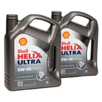 SHELL Motor&ouml;l &Ouml;l HELIX ULTRA 5W-40 5W40 MB 226/229.5 VW 502/505.00 - 8L 8 Liter