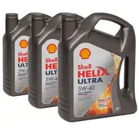 SHELL Motor&ouml;l &Ouml;l HELIX ULTRA 5W-40 5W40 MB 226/229.5 VW 502/505.00 - 12 Liter