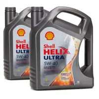 SHELL Motor&ouml;l &Ouml;l HELIX ULTRA 5W-40 5W40 MB 226/229.5 VW 502/505.00 - 10 Liter