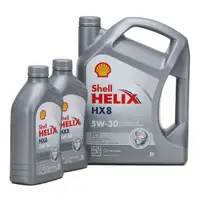 SHELL Motor&ouml;l &Ouml;L HELIX HX8 ECT C3 5W-30 5W30 f&uuml;r BMW LL-04 MB 229.31 229.51 - 7L