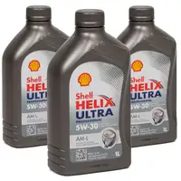 SHELL Motor&ouml;l &Ouml;l HELIX ULTRA Professional AM-L 5W30 f&uuml;r BMW LL-04 - 3L 3 Liter