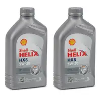 SHELL Motor&ouml;l &Ouml;L HELIX HX8 ECT C3 5W-30 5W30 f&uuml;r BMW LL-04 MB 229.31 229.51 - 2L