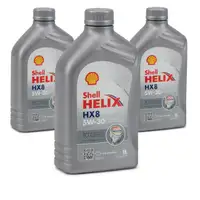 SHELL Motor&ouml;l &Ouml;L HELIX HX8 ECT C3 5W-30 5W30 f&uuml;r BMW LL-04 MB 229.31 229.51 - 3L