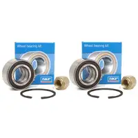 2x SKF Radlager CITROEN C-ELYSEE C2 C3 C4 DS3 PEUGEOT 1007 2008 207 208 301 vorn