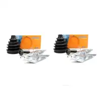 2x SPIDAN Achsmanschette Satz AUDI A4 B8 A5 8T 8F A6 4G C7 Q5 8R radseitig 24684