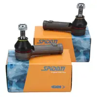 2x SPIDAN Spurstangenkopf f&uuml;r AUDI A3 8L SEAT LEON SKODA OCTAVIA VW GOLF 4 vorne