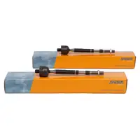 2x SPIDAN Spurstange Axialgelenk CITROEN C1 PEUGEOT 107 TOYOTA Aaygo B1 vorne
