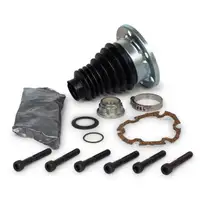 SPIDAN 23268 Achsmanschetten Satz AUDI SKODA VW vorne / hinten getriebeseitig 1K0498201