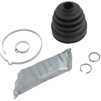 2x SPIDAN 24466 Achsmanschette Satz AUDI A3 8P VW GOLF 4 5 6 vorne GETRIEBESEITIG