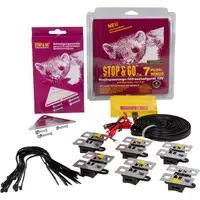STOP & GO Marderschutz Marderabwehr Typ 7 PLUS-MINUS SKT + Befestigungswinkel