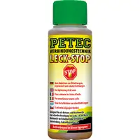 2x 150ml PETEC LECK-STOP &Ouml;lverluststop-Additiv Motordicht Leck-Up 80150
