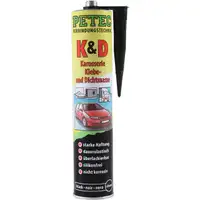 PETEC K&D Karosseriekleber / Dichtmasse SCHWARZ 310ml 94730