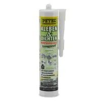 2x 290ml PETEC 94929 Kleben & Dichten Montagekleber Kleber elastisch TRANSPARENT