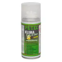 PETEC 71470 Klima Fresh & Clean Klimaanlagen-Lufterfrischer VANILLE 2x 150ml