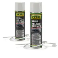 PETEC 71350 Klimaanlagenreiniger Aktivschaum Zitrus-Schaum Desinfektion 1 Liter