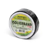 PETEC 87000 Isolierband VDE Klebeband Isolier-Tape ISO-Band 15mm x 10m SCHWARZ
