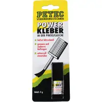 PETEC Power Kleber Pinsel-Flasche 4g 93404