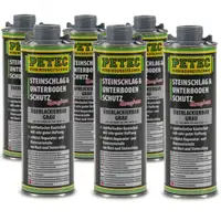 PETEC 73310 Steinschlagschutz Unterbodenschutz Saugdose GRAU 6x 1000ml 1 Liter