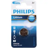 10x PHILIPS Knopfzelle Knopfbatterie Batterie Lithium 3V CR1620