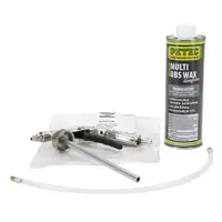 PRESTO Spr&uuml;hpistole + PETEC MULTI UBS-WAX Saugdose Unterbodenschutz 1 Liter