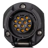 PROPLUS Adapter Anh&auml;ngerstecker Anh&auml;ngersteckdose 24V 15-polig auf 12V 13-polig