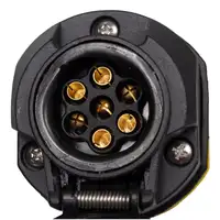 PROPLUS Adapter Anh&auml;ngerstecker Anh&auml;ngersteckdose 24V 15-polig auf 12V 7-polig